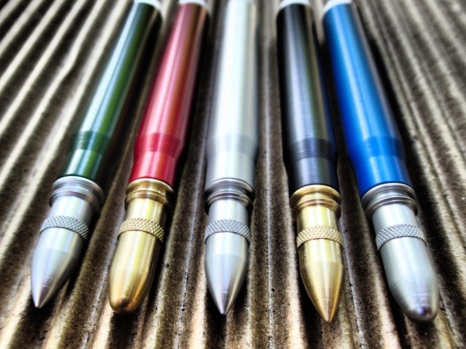 The Twist Bullet Pencil by Huckleberry Woodchuck and MetalShopCT, now on Kickstarter.