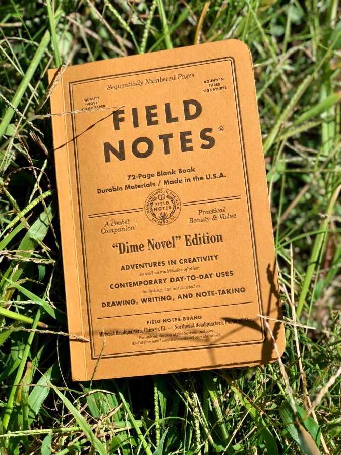 Field Notes Dime Novel. Photo by Harry C. Marks.